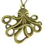 Steampunk Octopus Necklace | Victorian Style, Antique Finish Handmade Pirate Accessory Steampunk Octopus Necklace | Victorian Style, Antique Finish Handmade Pirate Accessory