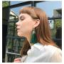 Me&Hz Women Girls Tassel Dangle Earrings Long Fringe Drop Silver Boho Ethnic Earring with Tassels