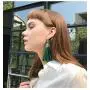 Me&Hz Women Girls Tassel Dangle Earrings Long Fringe Drop Silver Boho Ethnic Earring with Tassels Me&Hz Women Girls Tassel Dangle Earrings Long Fringe Drop Silver Boho Ethnic Earring with Tassels