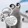 CENWA Penguin Gifts Penguin Lovers Gift Always Remember You Have Within You The Strength Keychain Inspirational Gift