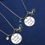 Joycuff Unicorn Gifts for Girls Daughter Birthstone Birthday Inspirational Necklace Charm Pendant Jewelry