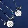 Joycuff Unicorn Gifts for Girls Daughter Birthstone Birthday Inspirational Necklace Charm Pendant Jewelry