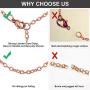 ChainsHouse 925 Sterling Silver Cuban/Figaro/Twisted Rope/Rolo Box Chain Necklace for Men Women 1-5mm Wide Neck Link Stainless Steel Chain Necklace,14'',16'',18'',20'',22'',24'',26'',28'',30''(Send Gift Box)