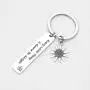 De&ai Inspirational Keychain, Motivational Jewelry, Every Little Thing is Gonna Be Alright Keyring
