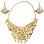 BellyLady Belly Dance Gypsy Jewelry, Gold Necklace & Earrings, Gift Idea BellyLady Belly Dance Gypsy Jewelry, Gold Necklace & Earrings, Gift Idea