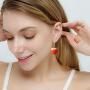 Korean Earrings Jewelry Simulation Strawberry Earrings Girl Fun Cute Fruit Acrylic Drop Earrings for Women
