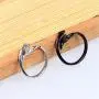 Punk Angel Devil Wings Rings Retro Dragon Arrow Open Rings Adjustable for Women Girls Fashion Couple Index Finger Rings Jewelry(White) Punk Angel Devil Wings Rings Retro Dragon Arrow Open Rings Adjustable for Women Girls Fashion Couple Index Finger Rings Jewelry(White)