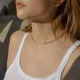 Layered Gold Coin Necklaces for Women, 14K Gold Plated Coin Pendant Vintage Medallion Necklace Heart Crescent Rope Chain Herringbone Snake Cuban Paperclip Chain Coin Necklaces for Women Jewelry