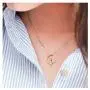WRISTCHIE Sterling Silver Jewelry Cat On Moon Pendant Necklace 18''