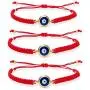 Evil Eye Blue Red String Kabbalah Bracelet Adjustable Gold Plated Good Luck Bracelets for Women Girls Boys Friendship Bracelets Evil Eye Jewelry Negative Energy (Blue red, argentium-Plated-Brass) Evil Eye Blue Red String Kabbalah Bracelet Adjustable Gold Plated Good Luck Bracelets for Women Girls Boys Friendship Bracelets Evil Eye Jewelry Negative Energy (Blue red, argentium-Plated-Brass)