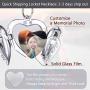 Custom Photo Locket Necklace Sterling Silver Heart Pendant Personalized Memory Photo Picture Tiny Locket for Women Girls, Chain 16'' 18'' 22'',Gift Packed,Angel Wing/I Love You/Tree of Life Grain