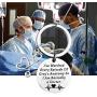 ENSIANTH Greys Anatomy Inspired Gift Funny Doctor Keychain Ive Watched Every Episode of Greys Anatomy So I am Basically a Doctor Gift for Doctor Nurse