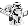 LovelyJewelry Guardian Angel Prayer Protect Me Charm Beads For Bracelet (Style 1)