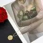 YBMYCM Birth Month Flower Pendant Necklaces 18K Real Gold Plated Dainty Simple Floral Disc Pendant Minimalist Personalized Everyday Jewelry for Mom Daughter Gift for Her YBMYCM Birth Month Flower Pendant Necklaces 18K Real Gold Plated Dainty Simple Floral Disc Pendant Minimalist Personalized Everyday Jewelry for Mom Daughter Gift for Her