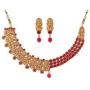 Aheli Necklace Earrings Set Indian Wedding Traditional Ethnic Fashion Jewelry for Women