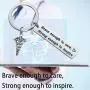 Nurse Gift, Nurse Keychain, Appreciation Gift for Doctor Nurse Graduation Gift Nursing Keyring with Caduceus Symbol Charm Medical Staff Jewelry Gift for Her Nurse Gift, Nurse Keychain, Appreciation Gift for Doctor Nurse Graduation Gift Nursing Keyring with Caduceus Symbol Charm Medical Staff Jewelry Gift for Her