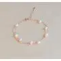 Crystalline Azuria Multi Strand Pearl Bracelet Set Pendant Necklace 18'' Dangle Earrings with Swarovski Crystal Simulated White Pearls Bracelet for Women 8'' 18K Gold Plated