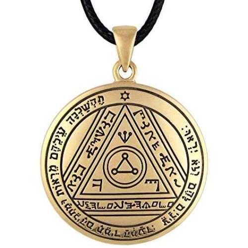 Bronze Sixth Pentacle of the Sun Talisman for Subterfuge