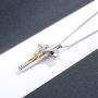 oGoodsunj 925 Sterling Silver Cross Urn Necklace Memorial Pendant Cremation Keepsake Jewelry for Ashes