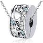 Eternalll Jewellery Original Spacer Bead Clip Charms for Bracelets Sterling Silver Charms Clip Stopper Charms for Women Bracelets