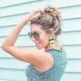 FENICAL UFO Earring Exaggerated Earring Acrylic Earring Drop for Woman Girls Ladies 1Pair FENICAL UFO Earring Exaggerated Earring Acrylic Earring Drop for Woman Girls Ladies 1Pair