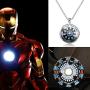 POTIY Iron Fans Keychain Gift for Iron Lover Proof That Tony Stark Has A Heart Jewelry Tony Stark Keychain The Avengers Gift