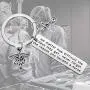 FUSTMW Nurse Practitioner Gift NP Key Chain NP Gift Stethoscope Charm Jewelry Nurse Gift NP Graduation Gift for Nurse Practitioner