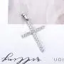 Cerylle 925 Sterling Silver CZ Cross Hope Faith Pendant for Women Necklace Making Cerylle 925 Sterling Silver CZ Cross Hope Faith Pendant for Women Necklace Making