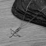 Sportybella Archery Charm Necklace - Girls Bow and Arrow Jewelry, for Women, Teens and Girls