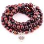 GVUSMIL 108 Mala Beads Tiger Eye Stone Bracelet Necklace for Sport Yoga Charm Gemstone Jewelry for Women Men…