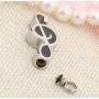 SexyMandala Urn Necklaces for Ashes 18 Music Note Symbol Black Cremation Keepsake Memorial Pendant Jewelry