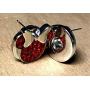 Snap Jewelry Red Minnie Mouse with Silver Plated Bow fits 18-20mm Standard Size Ginger Style Charms My Prime Gifts