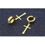 Non-Pierced Clip On Cross Dangle Drop Hoop Hinged Earrings Set for Men Women No Piercing Ear Plug Jewelry for Graduation Easter Christmas Non-Pierced Clip On Cross Dangle Drop Hoop Hinged Earrings Set for Men Women No Piercing Ear Plug Jewelry for Graduation Easter Christmas