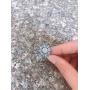 CZ Stone Crystal Sunflower Ring Silver Plated Rhinestone Flower Wedding Ring Jewelry
