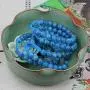 Natural Gemstones 8mm Round Beads Adjustable Braided Macrame Tassels Chakra Reiki Bracelets 7 Inch