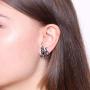 Controse Feral Bones Cat Earrings