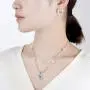 UNY Designer Inspired Classic Elegant Cable Wire Heart Women Jewelry Sets Short Necklace 40cm and Earring UNY Designer Inspired Classic Elegant Cable Wire Heart Women Jewelry Sets Short Necklace 40cm and Earring