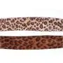 LeopardXL 2-Pack Leopard Print Faux Suede Choker Necklace-30CM LeopardXL 2-Pack Leopard Print Faux Suede Choker Necklace-30CM