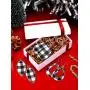 16 Pairs Christmas Plaid Earrings Faux Leather Dangle Earrings Teardrop Leaf Hollow Drop Earrings, Black and Red, Black and White 16 Pairs Christmas Plaid Earrings Faux Leather Dangle Earrings Teardrop Leaf Hollow Drop Earrings, Black and Red, Black and White