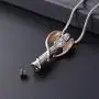 Casa De Novia Jewelry Guardian Angel with Wing Cremation Urn Necklace for Ash Fairy Memorial Keepsake Pendant Casa De Novia Jewelry Guardian Angel with Wing Cremation Urn Necklace for Ash Fairy Memorial Keepsake Pendant