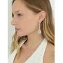 Mariell Art Deco Vintage CZ Wedding Earrings - Glamorous Gatsby-Style Dangle Chandeliers for Brides