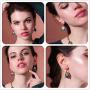 PUFFINSING Jewelry Sets for Women, Cute Earrings, Dainty Necklace, Necklaces and Earrings, Austrian Crystal, Gifts for Girls Mom Wife Sister Best Friend