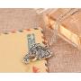 Aimimier African Choker Necklace Elephant Necklace Elephant Head Charm Pendant Necklace Beach Jewelry for Women and Girls