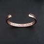 Zuo Bao Godmother Bangle Bracelet First My Godmather Forever My Friend Hair Tie Bangle Bracelet for Women