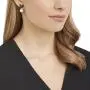 SWAROVSKI Womens Iconic Swan Jewelry Collection, Rose Gold Tone Finish, Black Crystals SWAROVSKI Womens Iconic Swan Jewelry Collection, Rose Gold Tone Finish, Black Crystals