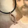 FORGIVEN JEWELRY Jesus Fish Large Ichthus Copper Necklace FORGIVEN JEWELRY Jesus Fish Large Ichthus Copper Necklace