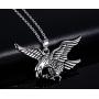 VNOX Stainless Steel Vintage Eagle Pendant Necklace