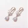SWEETV Teardrop Wedding Earrings for Brides Birdesmaids, Crystal Cubic Zirconia Bridal Dangle Earrings for Women Prom Wedding Jewelry SWEETV Teardrop Wedding Earrings for Brides Birdesmaids, Crystal Cubic Zirconia Bridal Dangle Earrings for Women Prom Wedding Jewelry