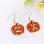 iWenSheng Halloween Pumpkin Earrings Red - Hypoallergenic Crystal Dangle Earring for Women Holiday Night Costume Jewelry Smiling Face Pumpkin Drop Earrings, Fun and Festive iWenSheng Halloween Pumpkin Earrings Red - Hypoallergenic Crystal Dangle Earring for Women Holiday Night Costume Jewelry Smiling Face Pumpkin Drop Earrings, Fun and Festive