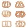 PH PandaHall 12pcs Woven Charms, Rattan Earring Linking Rings Connector Woven Bohemian Straw Wicker Braid Drop Dangle Pendants for Summer Straw Wicker Braid Earrings Jewelry Making PH PandaHall 12pcs Woven Charms, Rattan Earring Linking Rings Connector Woven Bohemian Straw Wicker Braid Drop Dangle Pendants for Summer Straw Wicker Braid Earrings Jewelry Making